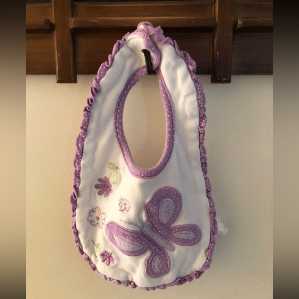 Girls Butterfly Bib (Carter's)